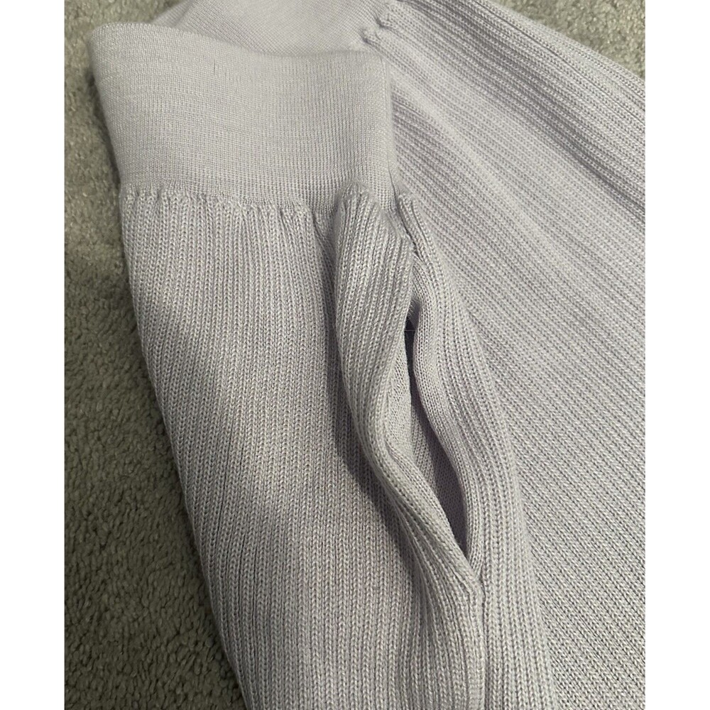 Hesperios $520 Archimedes Skirt S Long Pencil Baby Alpaca Silk Peru Ribbed Chic - Picture 4 of 11